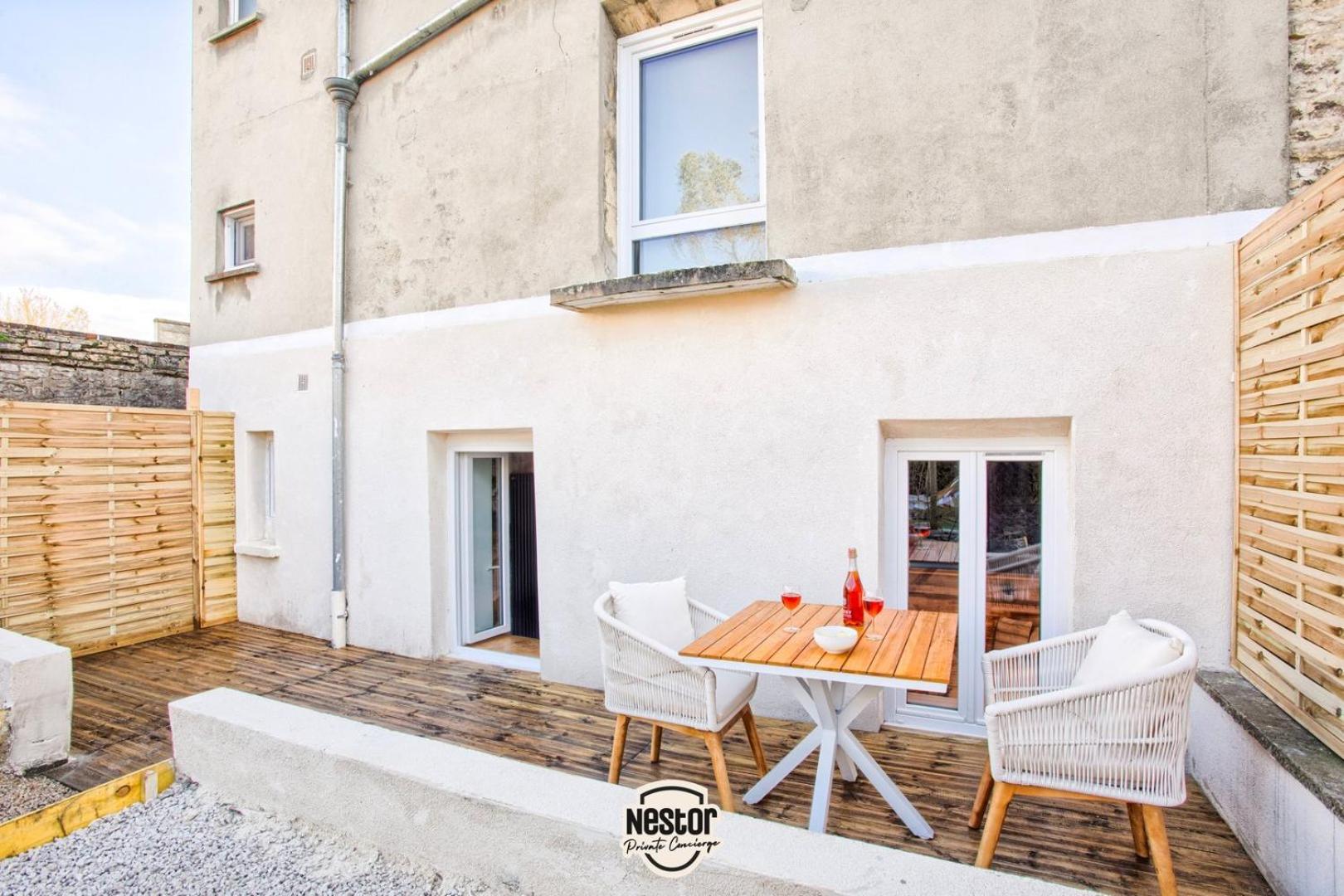 La Casa Valens - Petanque, Convivial & Atypique Apartment Caen Exterior foto