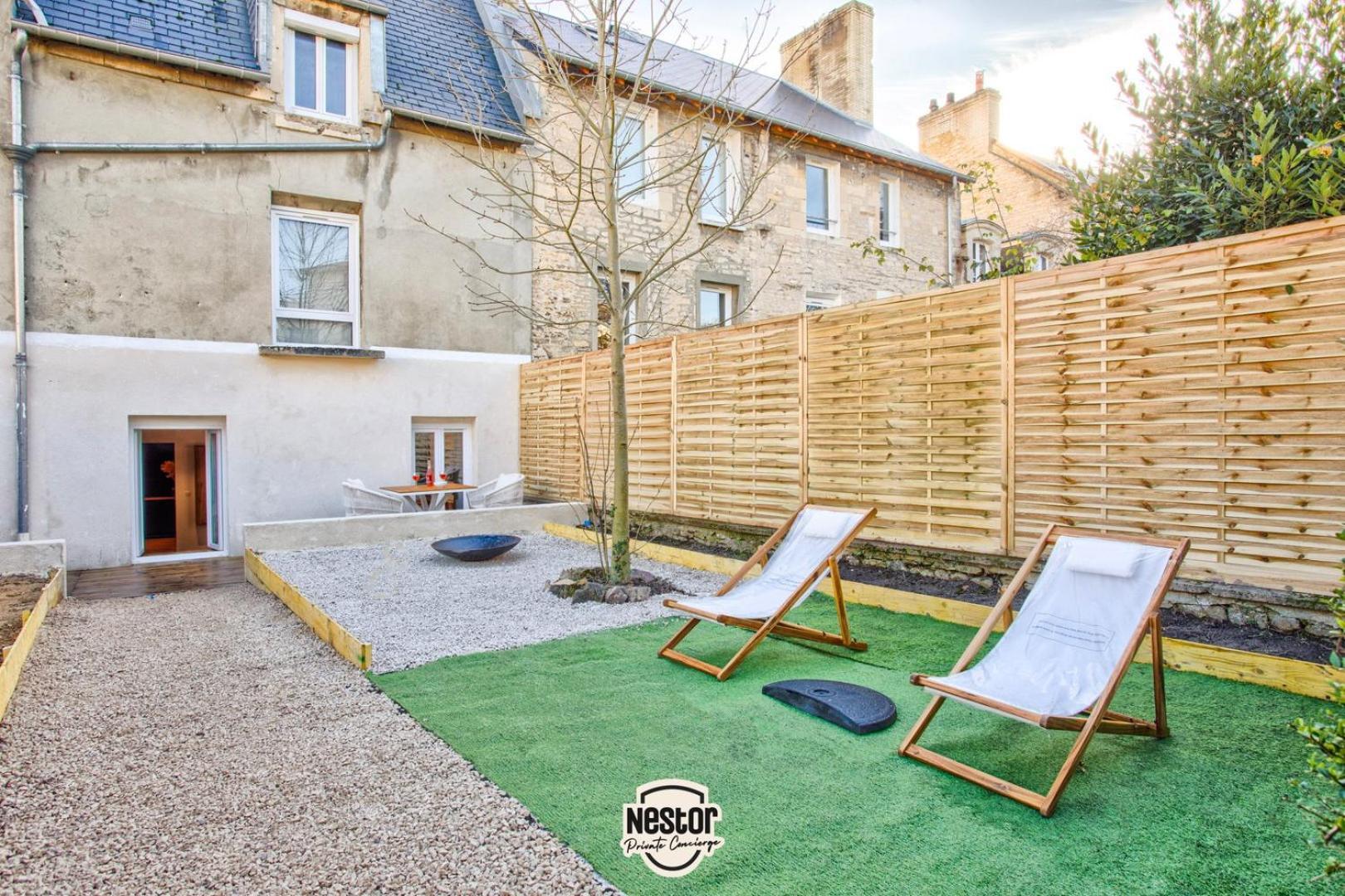 La Casa Valens - Petanque, Convivial & Atypique Apartment Caen Exterior foto